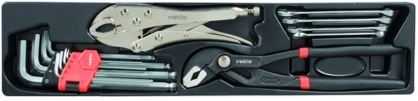 Caja de Herramientas Metalica Ratio 63 Piezas