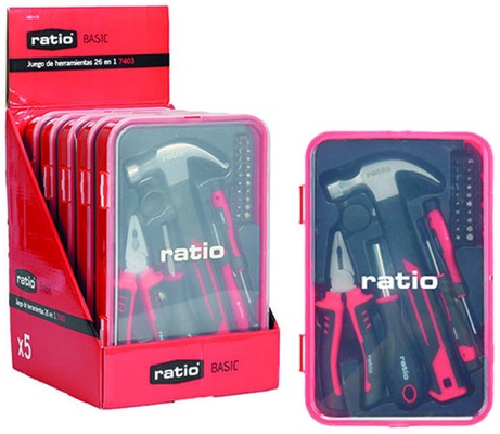 Juego de Herramientas de Bricolaje Ratio