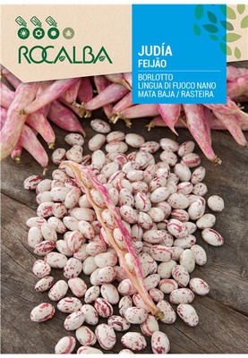 Semilla Judia Borlotto Lingua di Fuoco Nano 250g