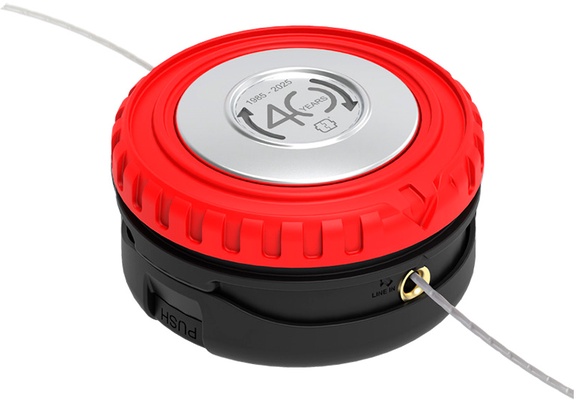 Cabezal Semiautomatico Tecomec LC103SPN para Desbrozadoras Peque�as Electricas o de Gasolina Compatibles ? Low Cut, Tap & Go, hilo 2,0-3,5 mm + Adaptadores 10x100 y 10x125